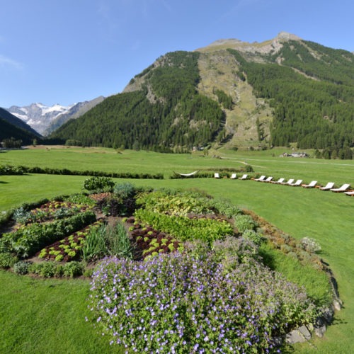 Hotelpark im Aostatal